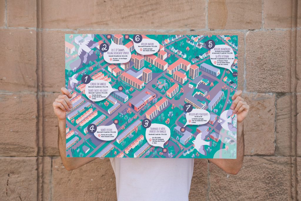 Communication_ete_3villes_depliant_cartographie camille-bou-communication-charte-graphique-puy-en-velay