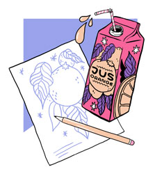 Creation illustration editorial