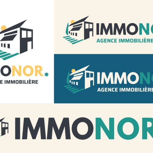 Camille Bou creation de logo pour une agence immobiliere