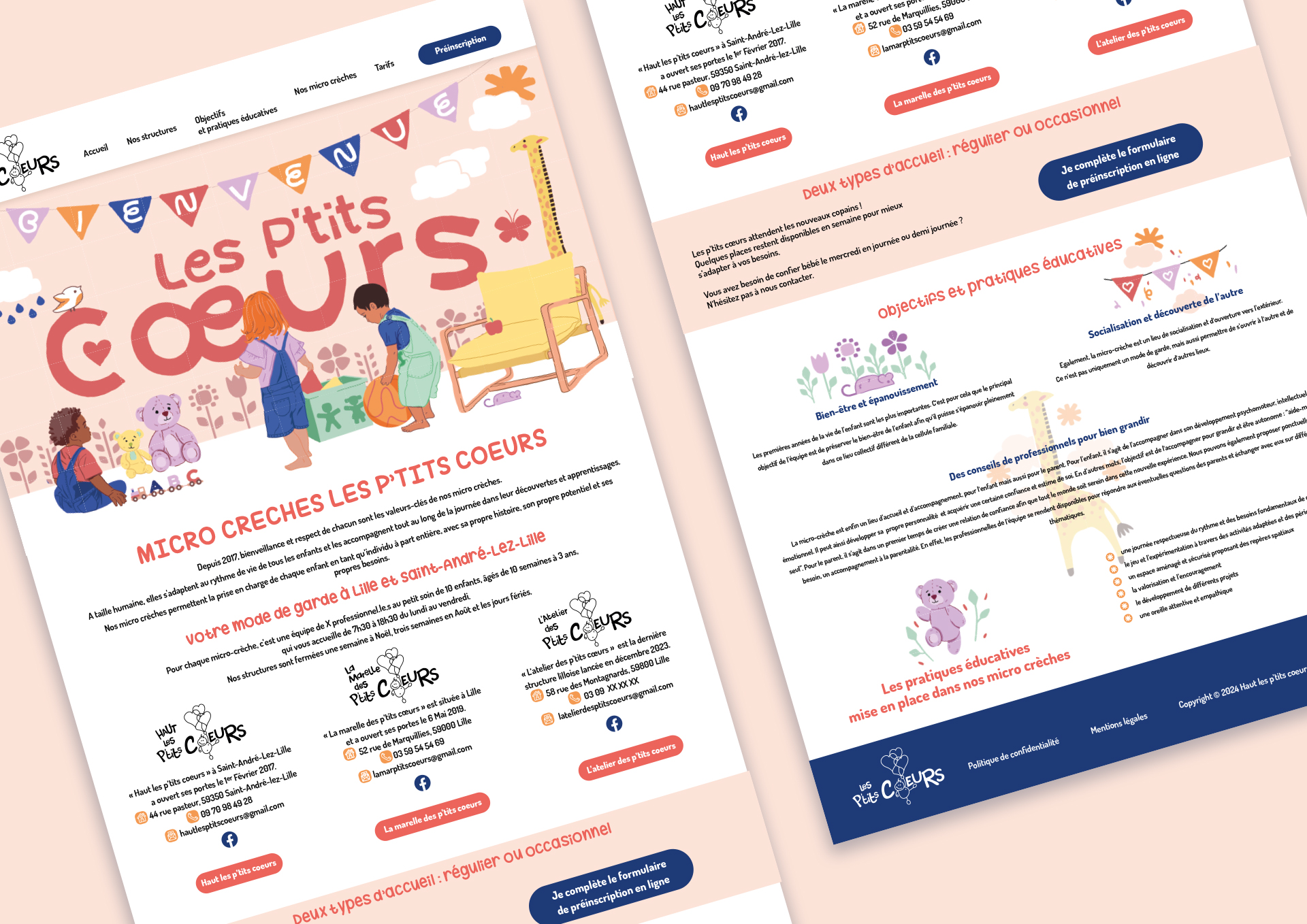 camille bou design graphique site web au puy en velay