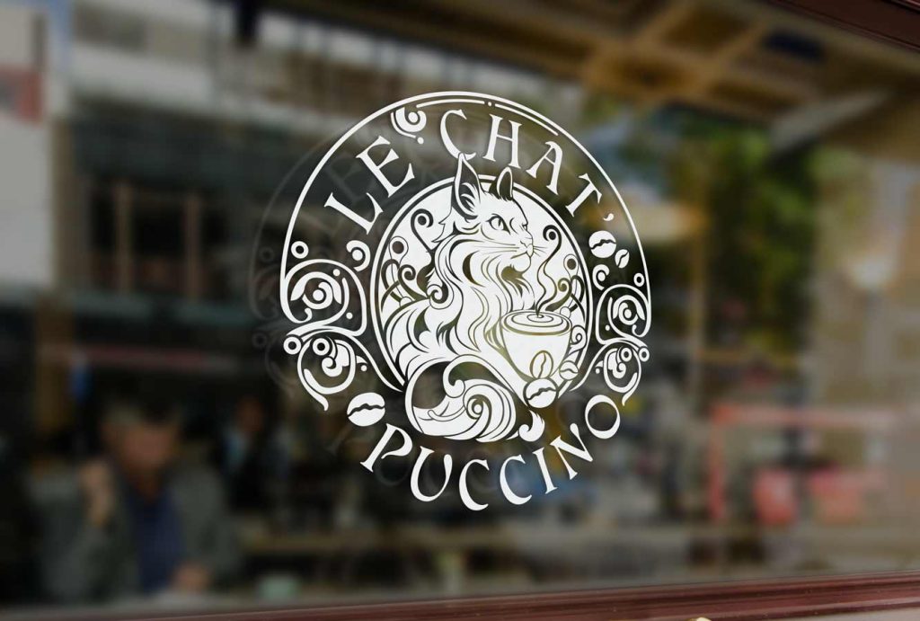 Logo-vitrophanie