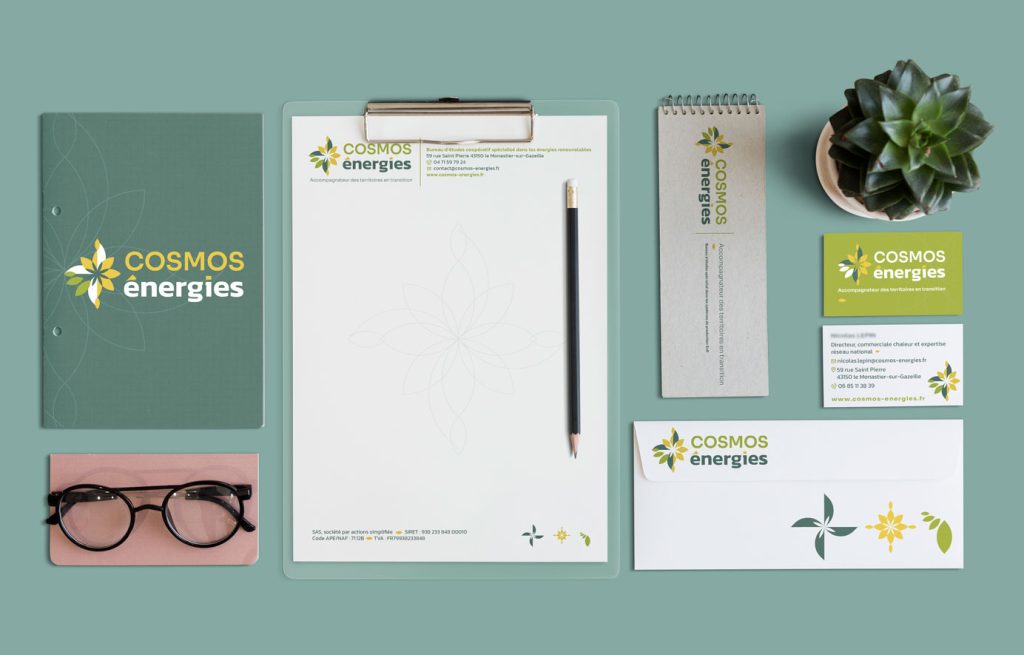 charte-graphique-graphisme-camille-bou recherche design graphique cosmos energies