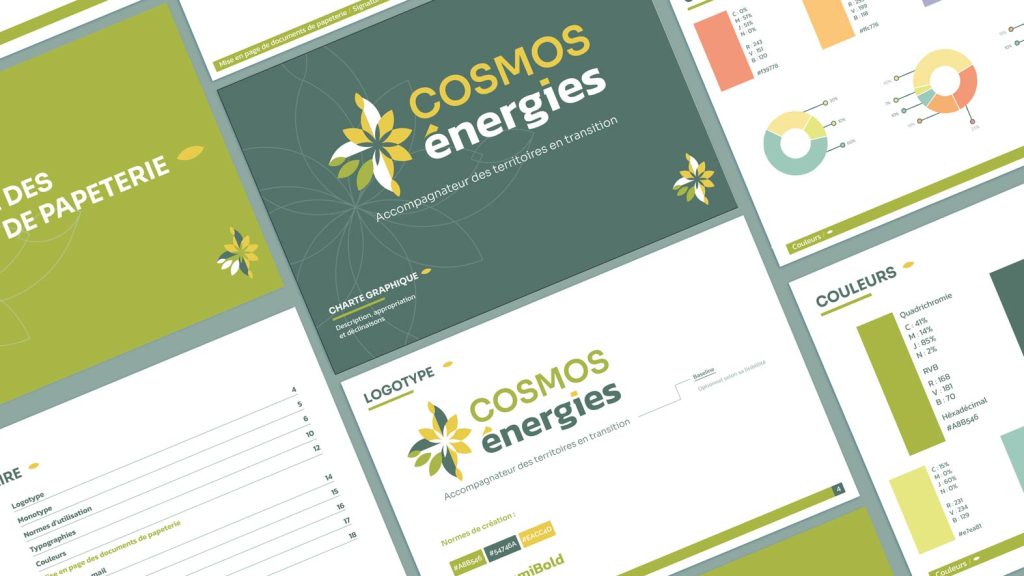 graphique-charte-camille-bou-creation recherche design graphique cosmos energies